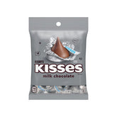 Hershey's Kisses Milk Chocolate Peg Bag 4.84 oz Each Bag Quantity 3 Bags Sweet Browse at UsaCandyWholesale.Com